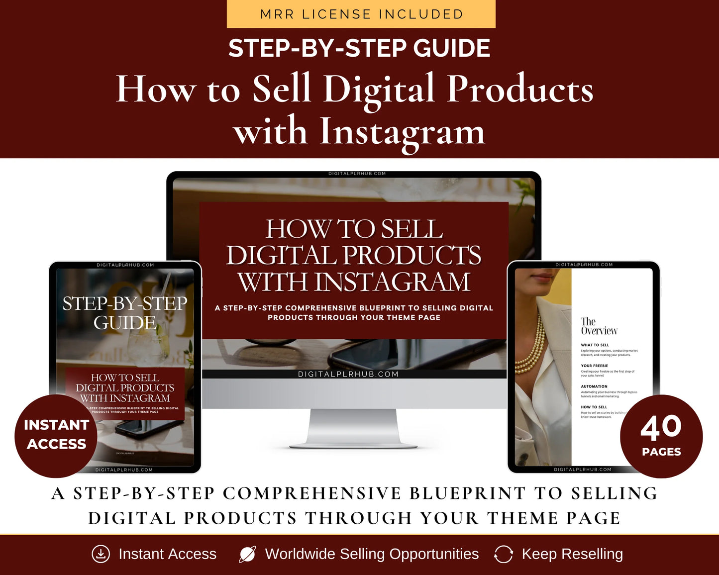 How to Sell Digital Products with Instagram