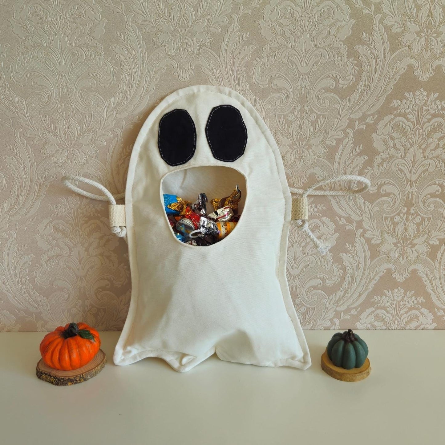 Halloween Ghost Bag Pattern, Trick-Or-Treat, Ghost Shoulder Bag, Child Bag Sewing Pattern, Hallowen Bag Pattern, Digital Products