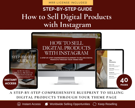 How to Sell Digital Products with Instagram